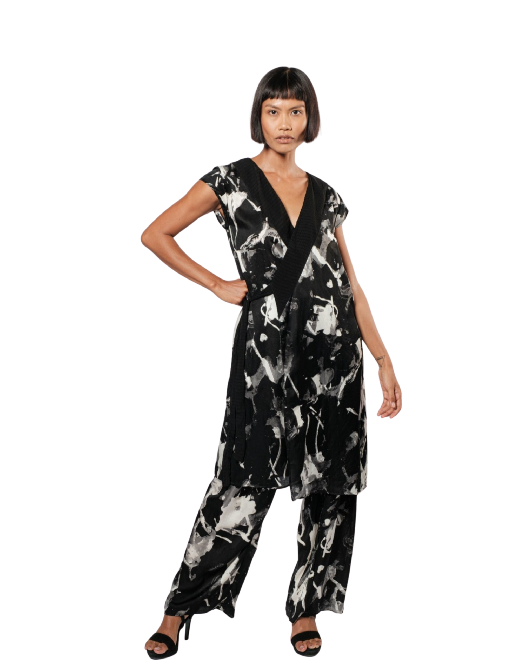 KIM KIMONO _ PRINT ANAIS KIM KIMONO - Image 1